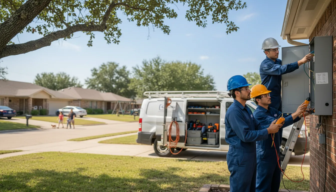 Certified electrician providing emergency electrical services in Lawtell, LA